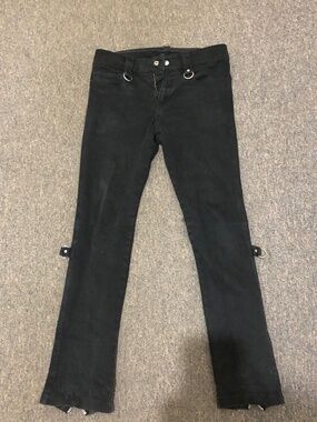 Vintage lip service jeans.